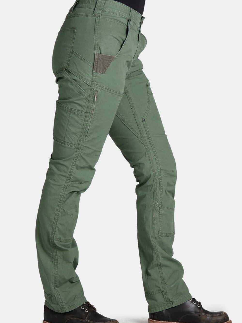 Dovetail Workwear Britt X Ultralight Work Pant Lichen Green Ripstop 12x28